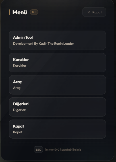 rb-admintool önizleme